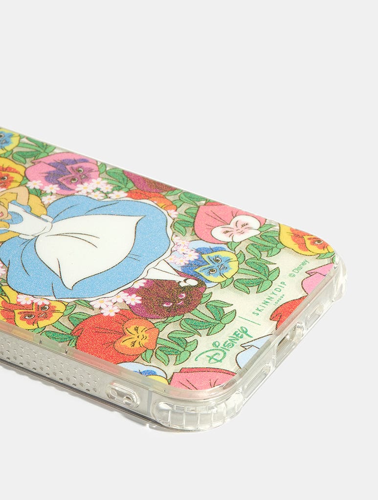 Disney Alice in Wonderland Flowerbed Shock iPhone Case Phone Cases Skinnydip London