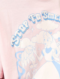 Disney Alice In Wonderland Flowers T-Shirt Tops & T-Shirts Skinnydip London