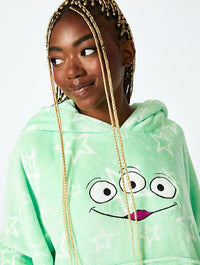 Disney Aliens Blanket Hoodie in Green Lingerie & Nightwear Skinnydip London