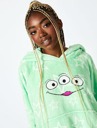 Disney Aliens Blanket Hoodie in Green Lingerie & Nightwear Skinnydip London