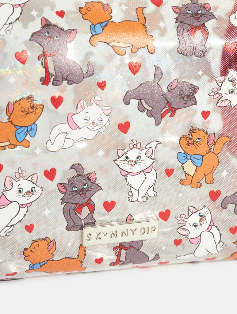 Disney Aristocats Ditsy Heart Makeup Bag Makeup Bags & Washbags Skinnydip London