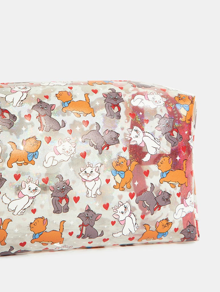 Disney Aristocats Ditsy Heart Makeup Bag Makeup Bags & Washbags Skinnydip London