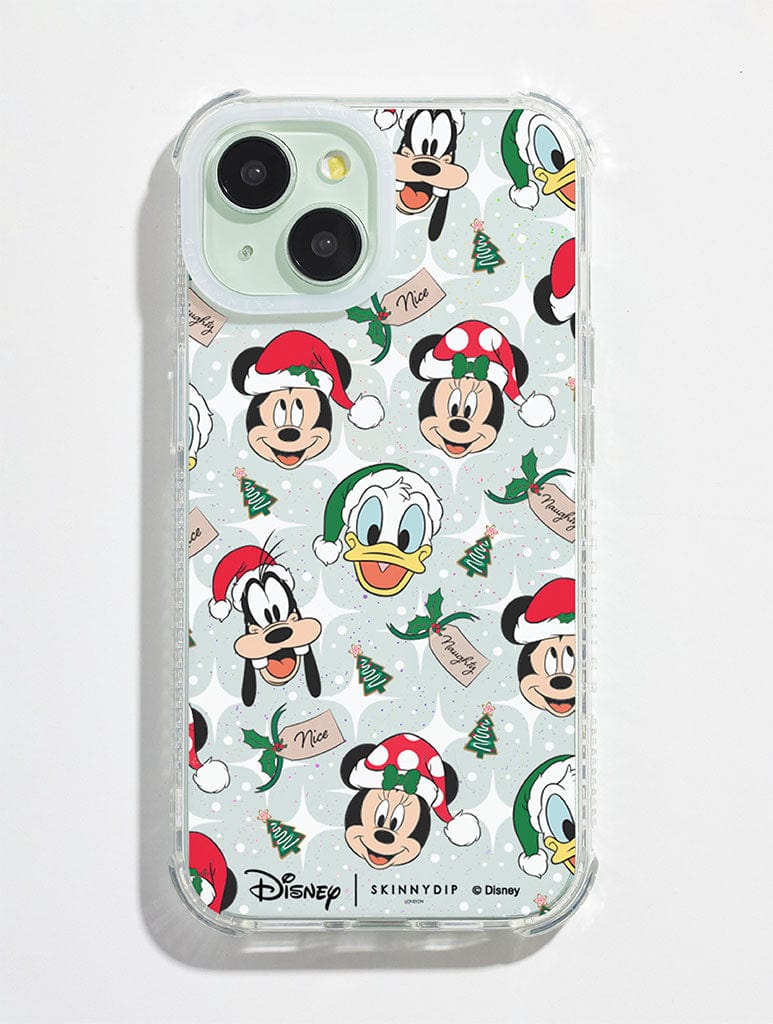 Disney Christmas Faces Shock iPhone Case Phone Cases Skinnydip London