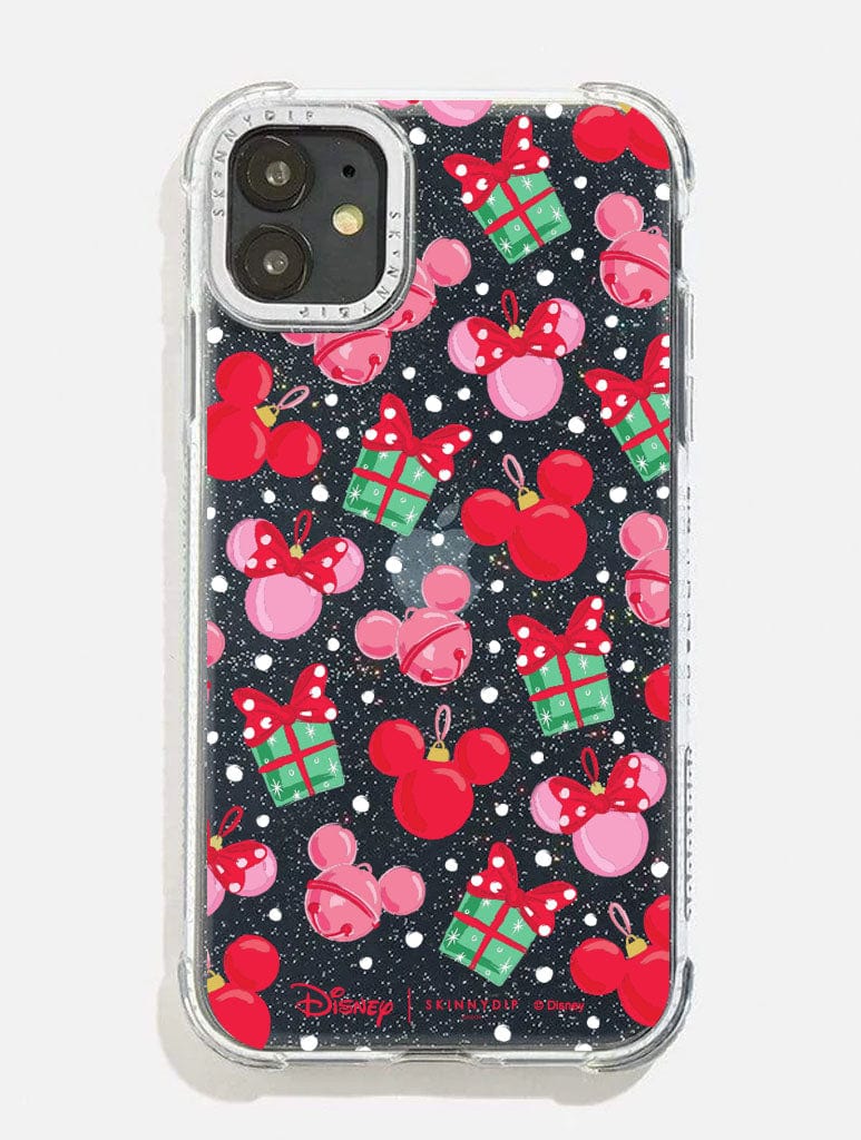 Disney Christmas Mickey Baubles Shock iPhone Case Phone Cases Skinnydip London