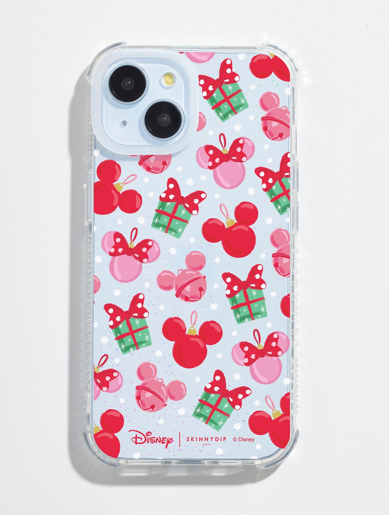 Disney Christmas Mickey Baubles Shock iPhone Case Phone Cases Skinnydip London