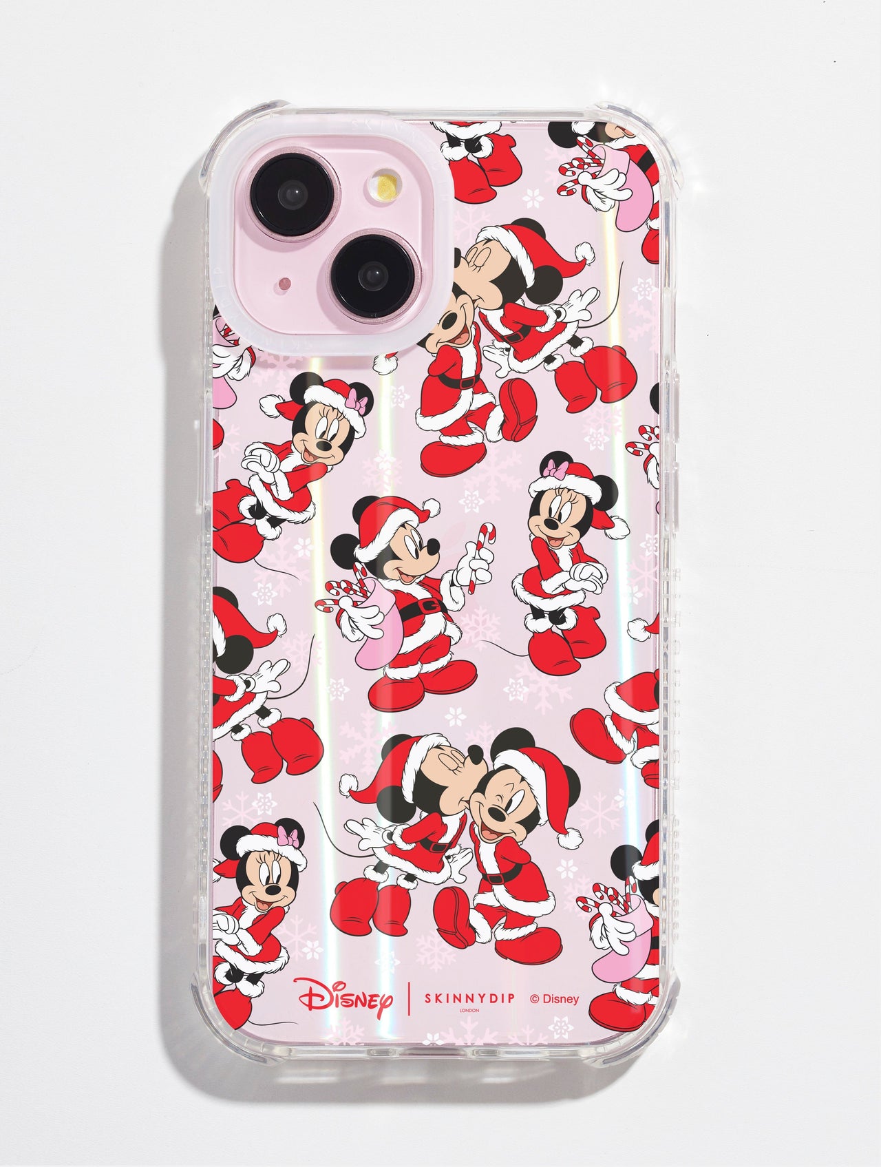 Disney Christmas Mickey & Minnie Shock iPhone Case Phone Cases Skinnydip London