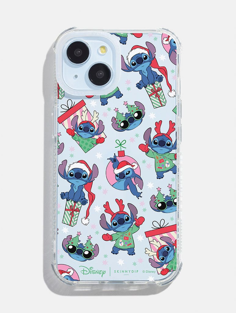 Disney Christmas Stitch Shock iPhone Case Phone Cases Skinnydip London