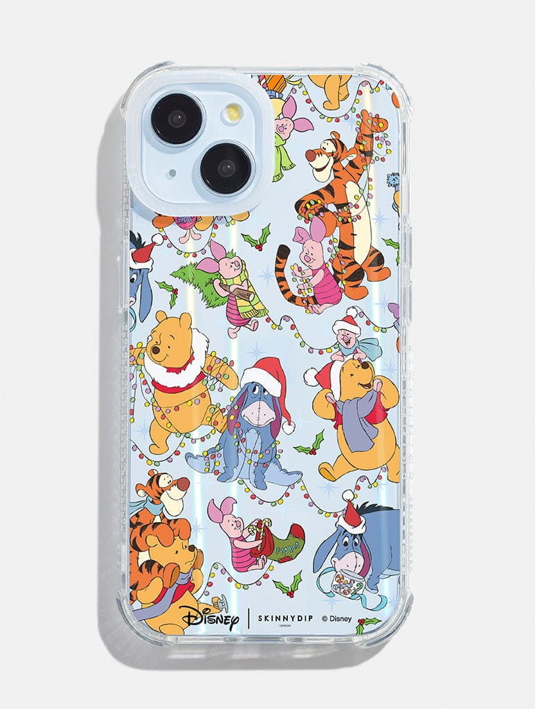 Disney Christmas Winnie the Pooh Shock iPhone Case Phone Cases Skinnydip London