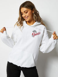 Disney Cinderella Vintage Poster Hoodie in White Hoodies & Sweatshirts Skinnydip London