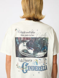 Disney Cinderella Vintage T-Shirt in Ecru Tops & T-Shirts Skinnydip London