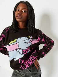 Disney Dumbo Knitted Jumper Jumpers & Cardigans Skinnydip London