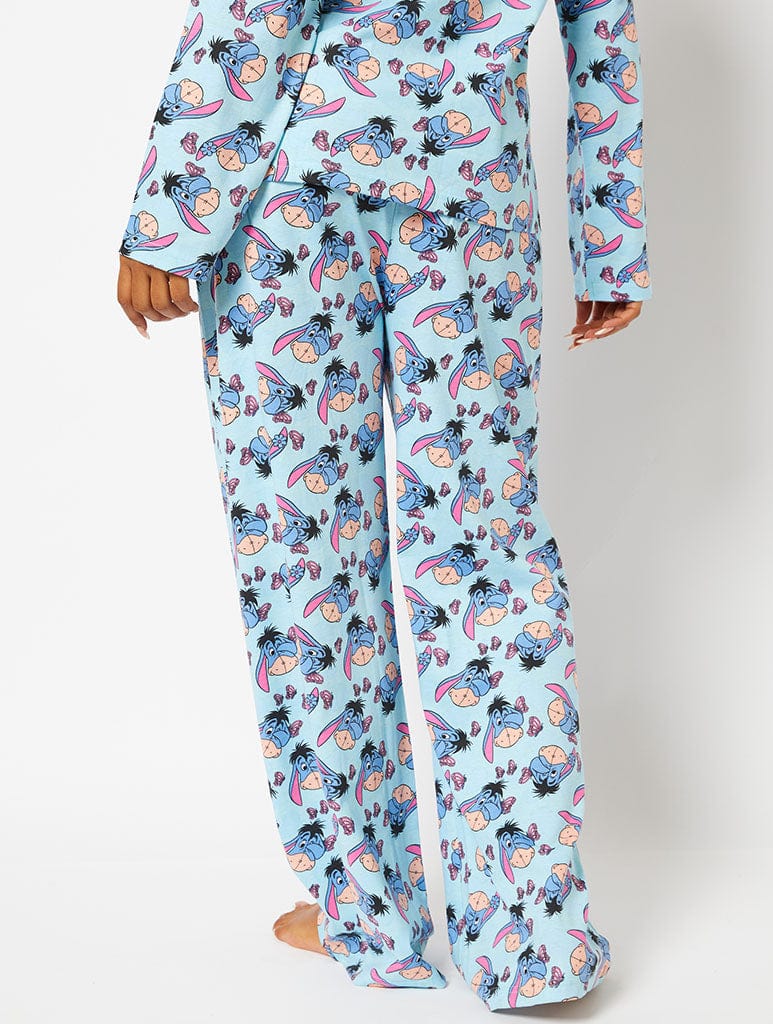 Disney Eeyore Pyjama Set in Blue Lingerie & Nightwear Skinnydip London