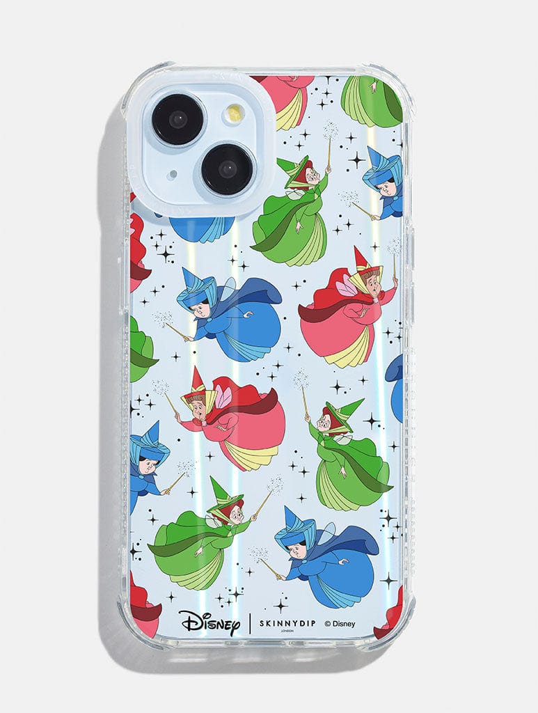 Disney Flora, Fauna, Merrywhether Shock iPhone Case Phone Cases Skinnydip London