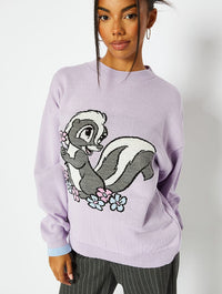 Disney Flower Oversized Knit Jumper Jumpers & Cardigans Skinnydip London