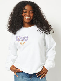 Disney Hakuna Matata Sweatshirt in White Hoodies & Sweatshirts Skinnydip London