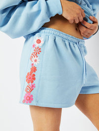 Disney Hercules Jogger Shorts in Blue Bottoms Skinnydip London