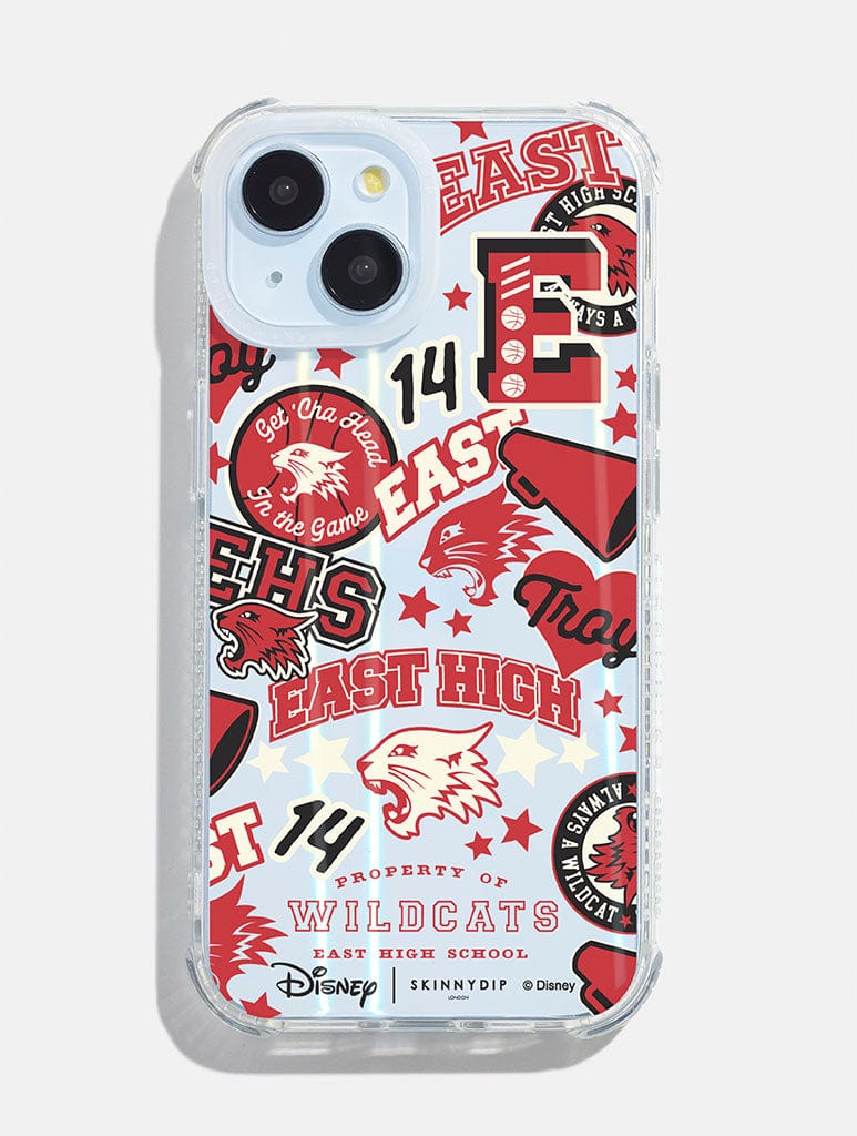 Disney High School Musical East High Sticker Shock iPhone Case Phone Cases Skinnydip London