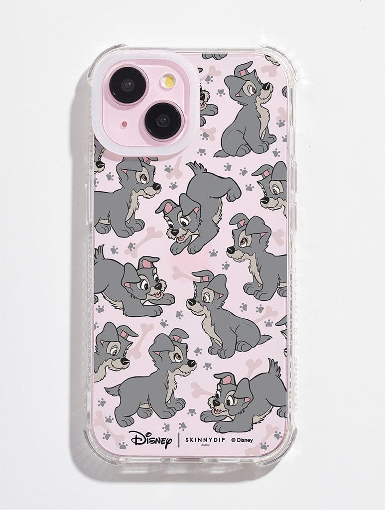 Disney Lady And The Tramp Scamp Puppy Shock iPhone Case Phone Cases Skinnydip London