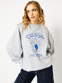 Disney Little Mermaid Call Me On My Shell Grey Sweatshirt Hoodies & Sweatshirts Skinnydip London