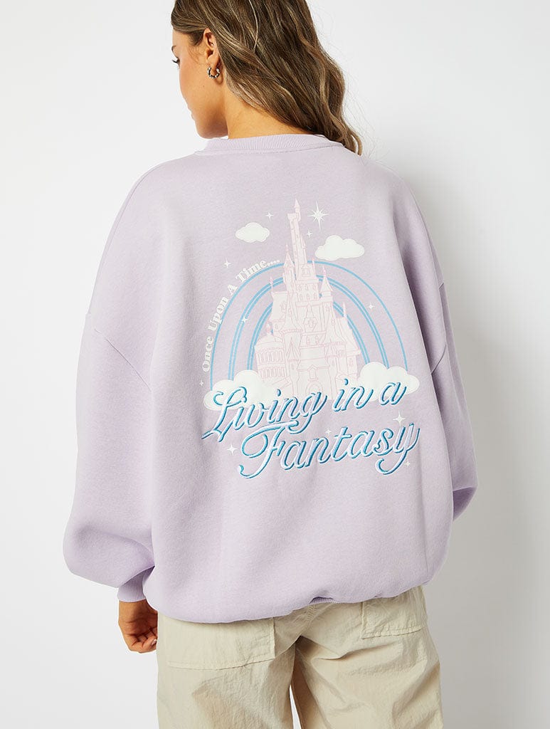 Disney Living In A Fantasy Sweatshirt Hoodies & Sweatshirts Skinnydip London