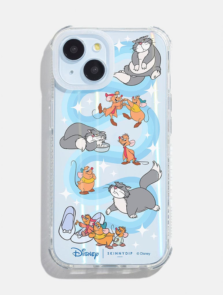 Disney Lucifer, Jaq & Gus Shock iPhone Case Phone Cases Skinnydip London