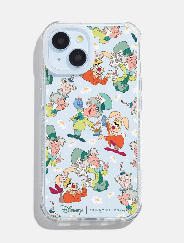 Disney Mad Hatter Repeat Shock iPhone Case Phone Cases Skinnydip London