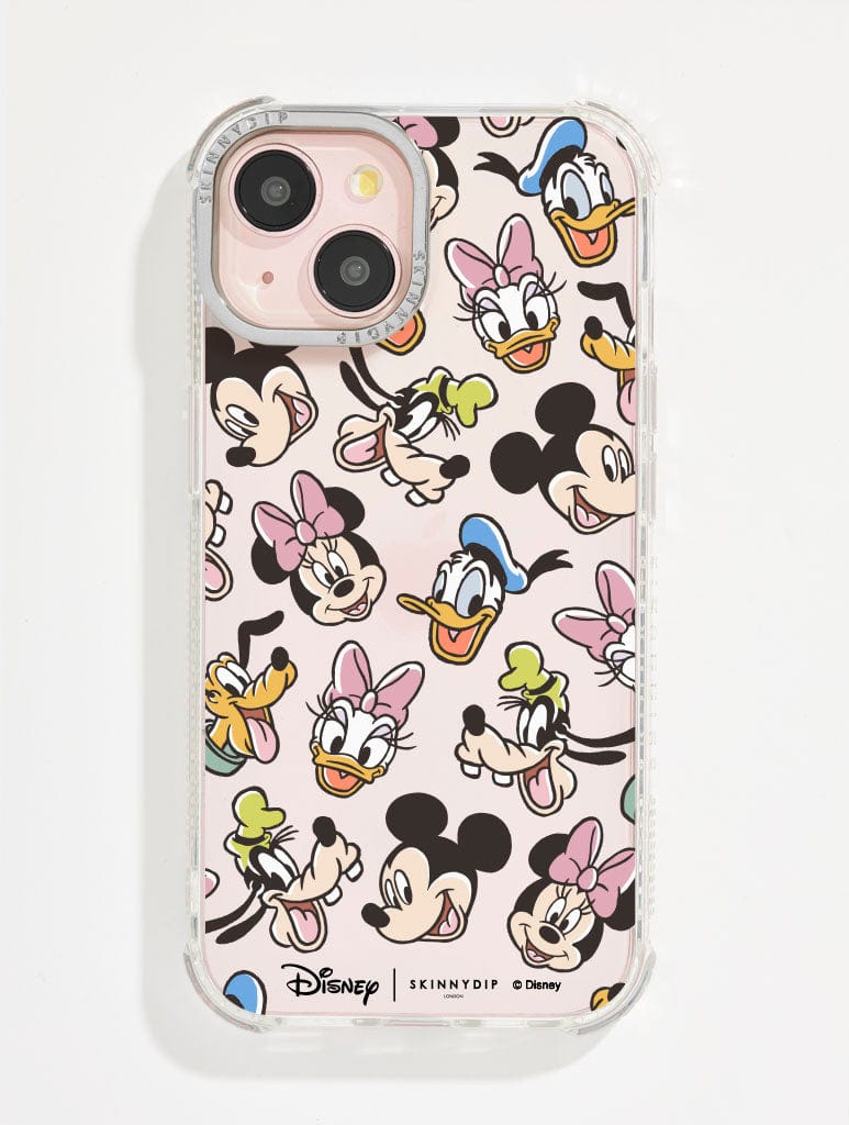 Disney Mickey, Minnie, Daisy, Donald, Goofy And Pluto Shock iPhone Case Phone Cases Skinnydip London