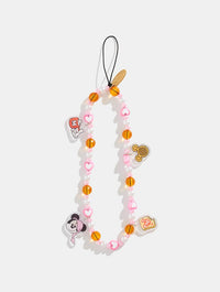 Disney Mickey Mouse Breakfast Club Beaded Phone Strap Phone Grips Skinnydip London