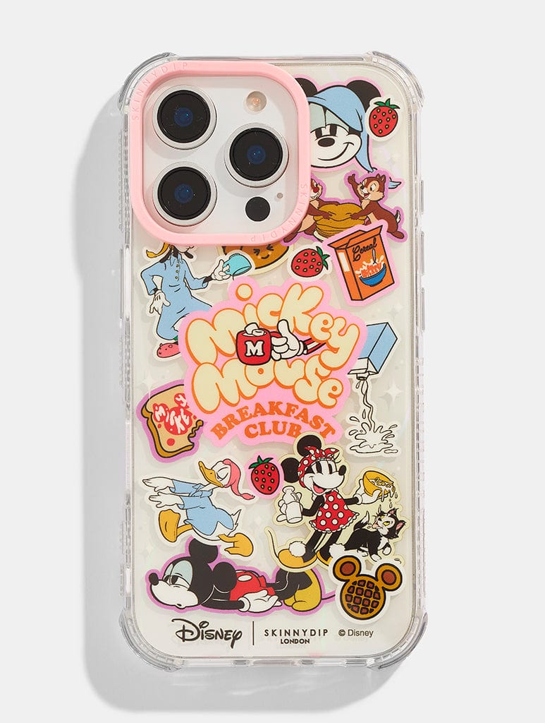 Disney Mickey Mouse Breakfast Club Shock iPhone Case | Mickey And ...