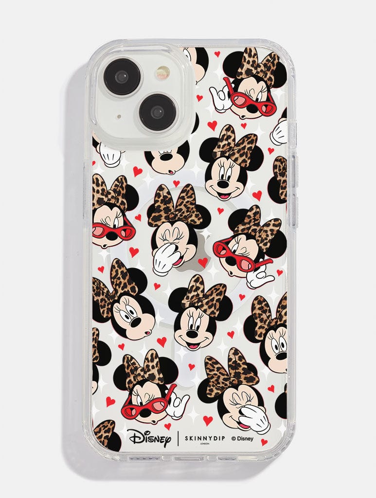 Disney Minnie Leopard MagSafe iPhone Case Phone Cases Skinnydip London