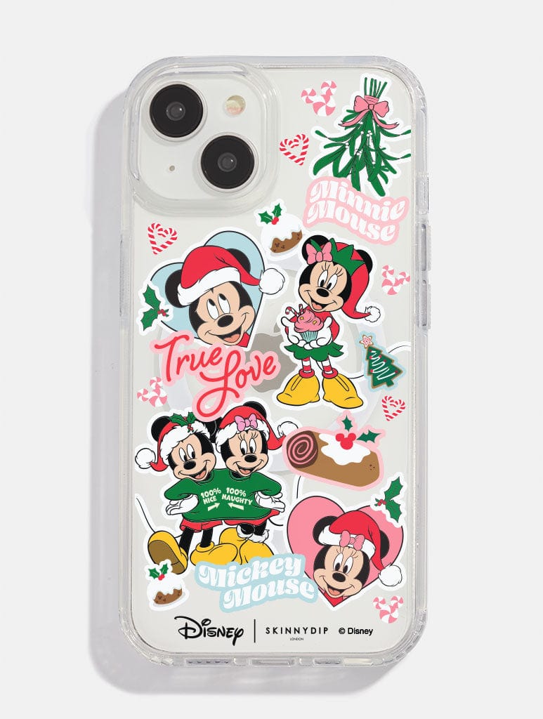 Disney Minnie & Mickey Christmas Sticker MagSafe iPhone Case Phone Cases Skinnydip London