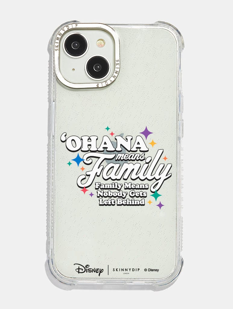 Disney Ohana Shock iPhone Case Phone Cases Skinnydip London