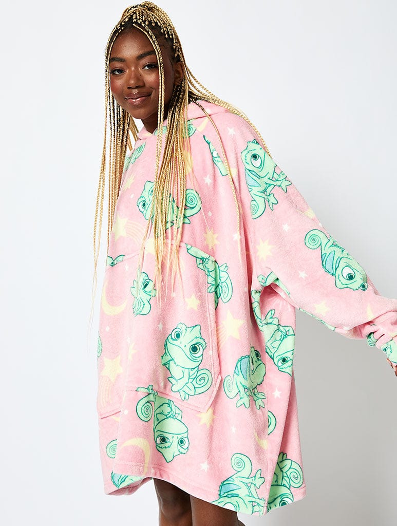 Disney Pascal Blanket Hoodie in Pink Lingerie & Nightwear Skinnydip London