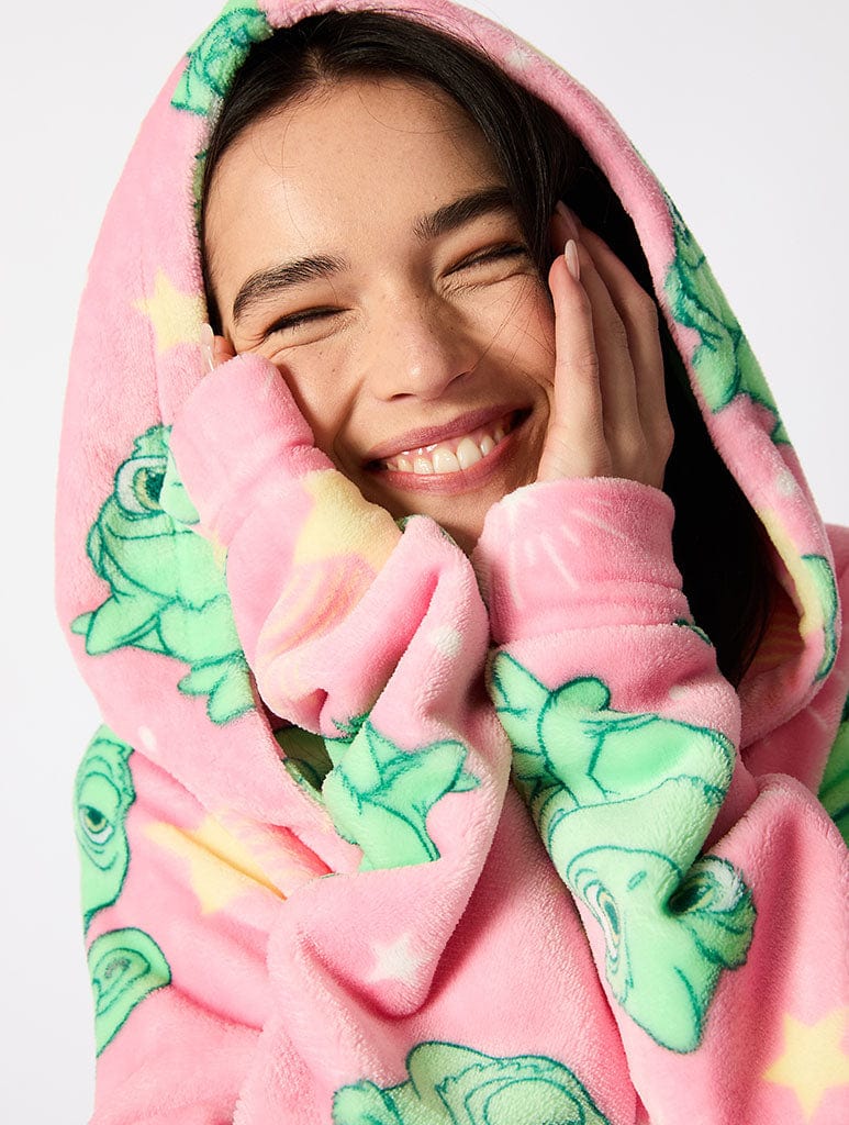 Disney Pascal Blanket Hoodie in Pink Lingerie & Nightwear Skinnydip London