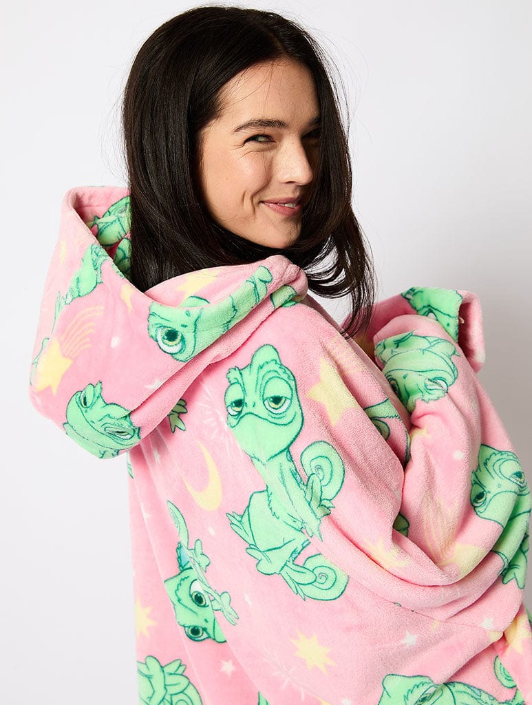 Disney Pascal Blanket Hoodie in Pink Lingerie & Nightwear Skinnydip London