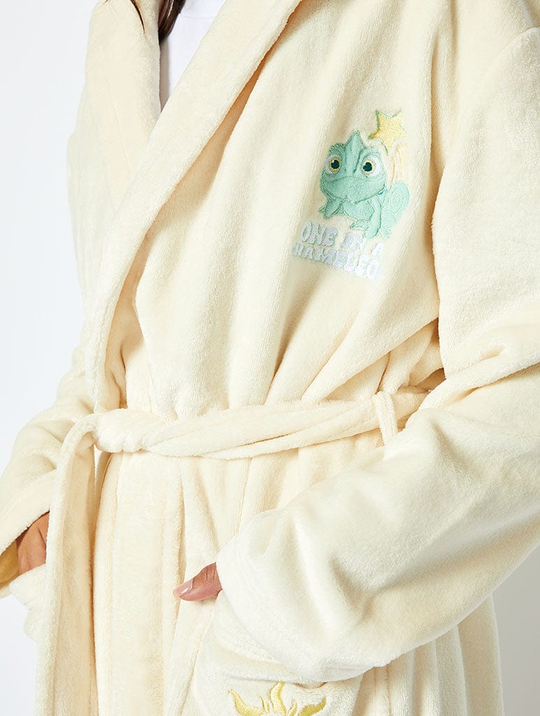 Disney Pascal Dressing Gown_ in Cream Lingerie & Nightwear Skinnydip London