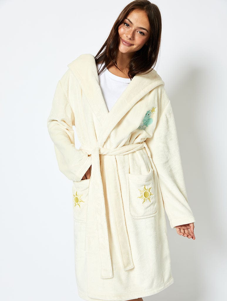 Disney Pascal Dressing Gown_ in Cream Lingerie & Nightwear Skinnydip London