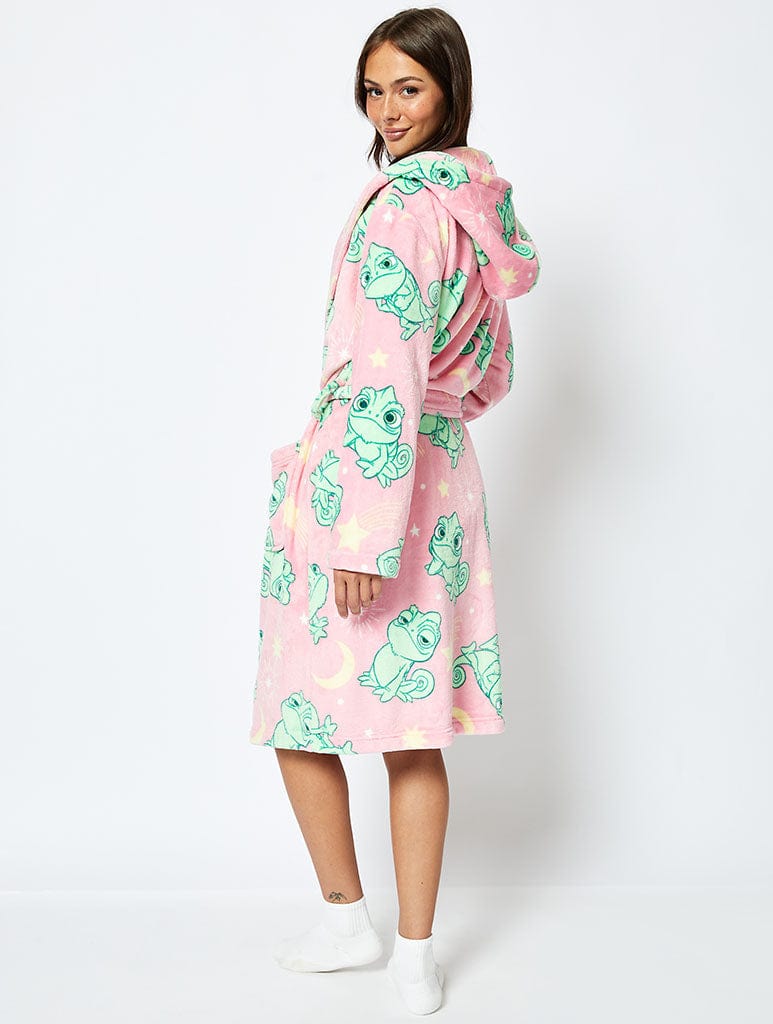 Disney Pascal Print Dressing Gown in Pink Lingerie & Nightwear Skinnydip London