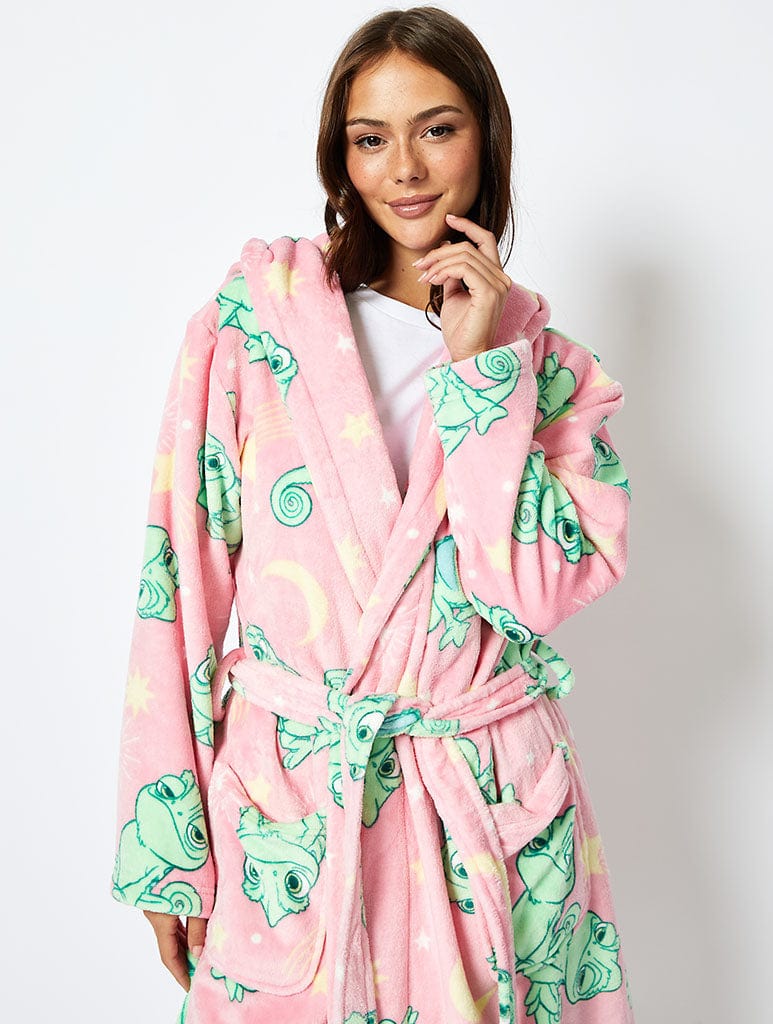 Disney Pascal Print Dressing Gown in Pink