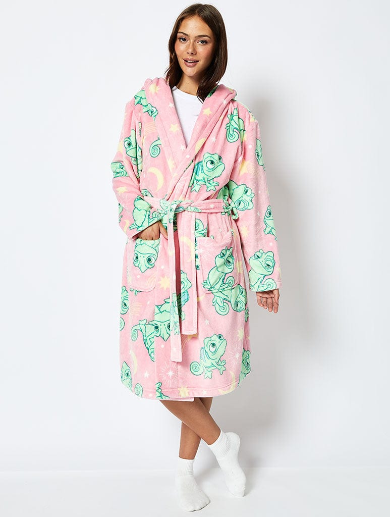 Disney Pascal Print Dressing Gown in Pink Lingerie & Nightwear Skinnydip London