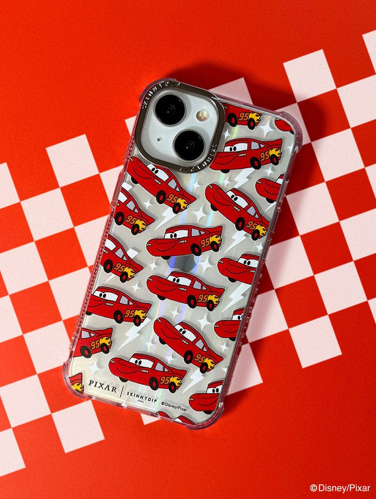 Disney Pixar Cars Lightning Mcqueen Repeat Shock iPhone Case Phone Cases Skinnydip London