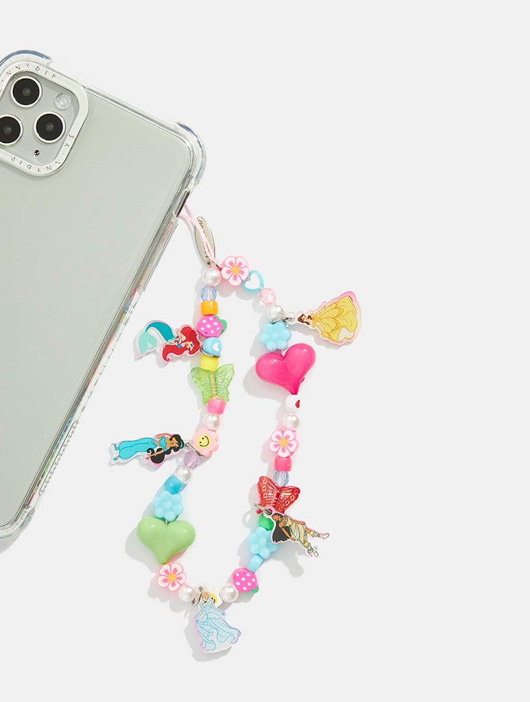 Disney Princess Beaded Phone Strap Phone Grips Skinnydip London