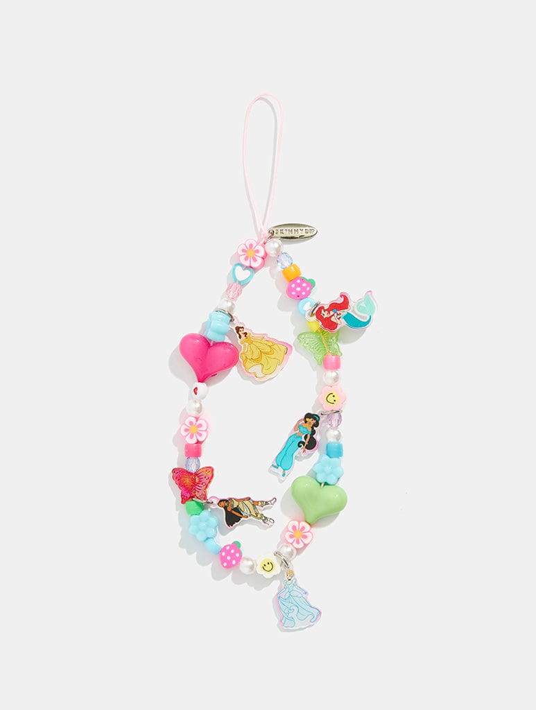 Disney Princess Beaded Phone Strap Phone Grips Skinnydip London