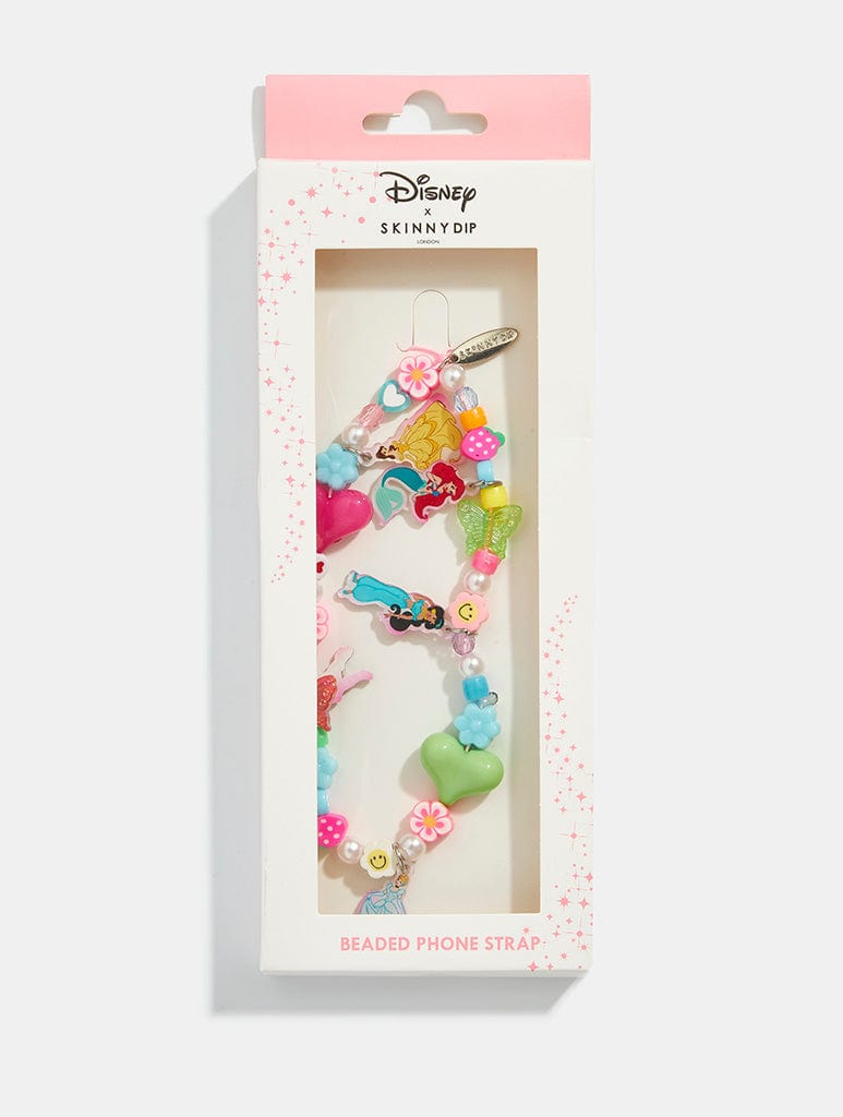 Disney Princess Beaded Phone Strap Phone Grips Skinnydip London