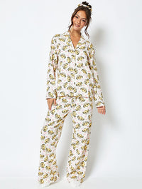 Disney Simba Pyjama Set in Cream Lingerie & Nightwear Skinnydip London