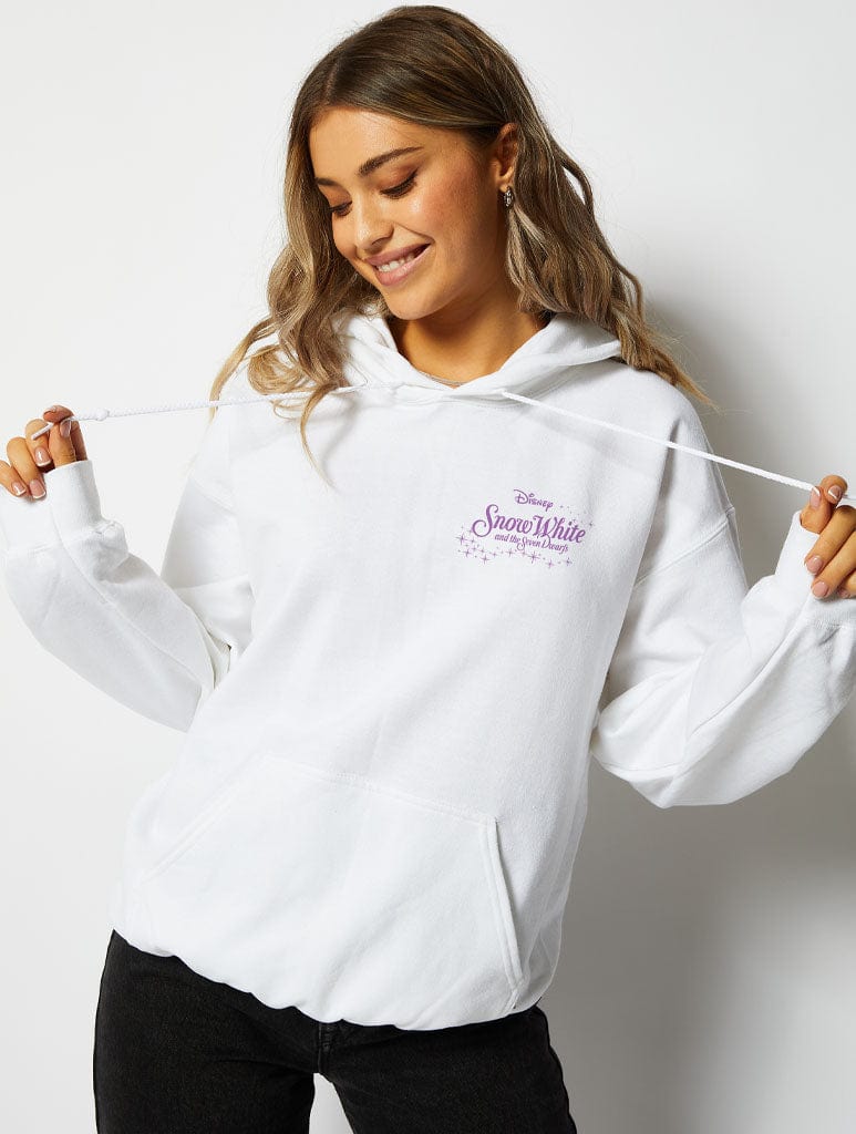 Snow sales white sweatshirt