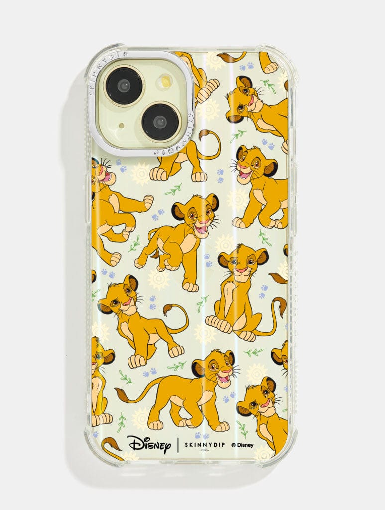 Disney The Lion King Simba Shock iPhone Case Phone Cases Skinnydip London