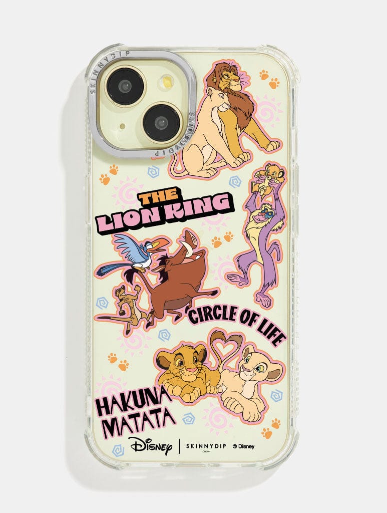 Disney The Lion King Sticker Shock iPhone Case Phone Cases Skinnydip London