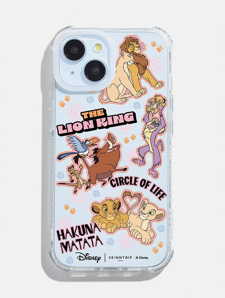 Disney The Lion King Sticker Shock Phone Case Phone Cases Skinnydip London