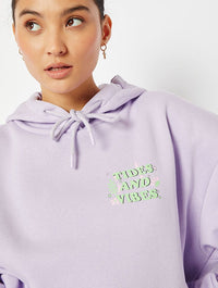 Disney The Little Mermaid Tides And Vibes Hoodie In Lilac Hoodies & Sweatshirts Skinnydip London